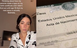 Joven descubre 15 años después que ha escrito mal su nombre