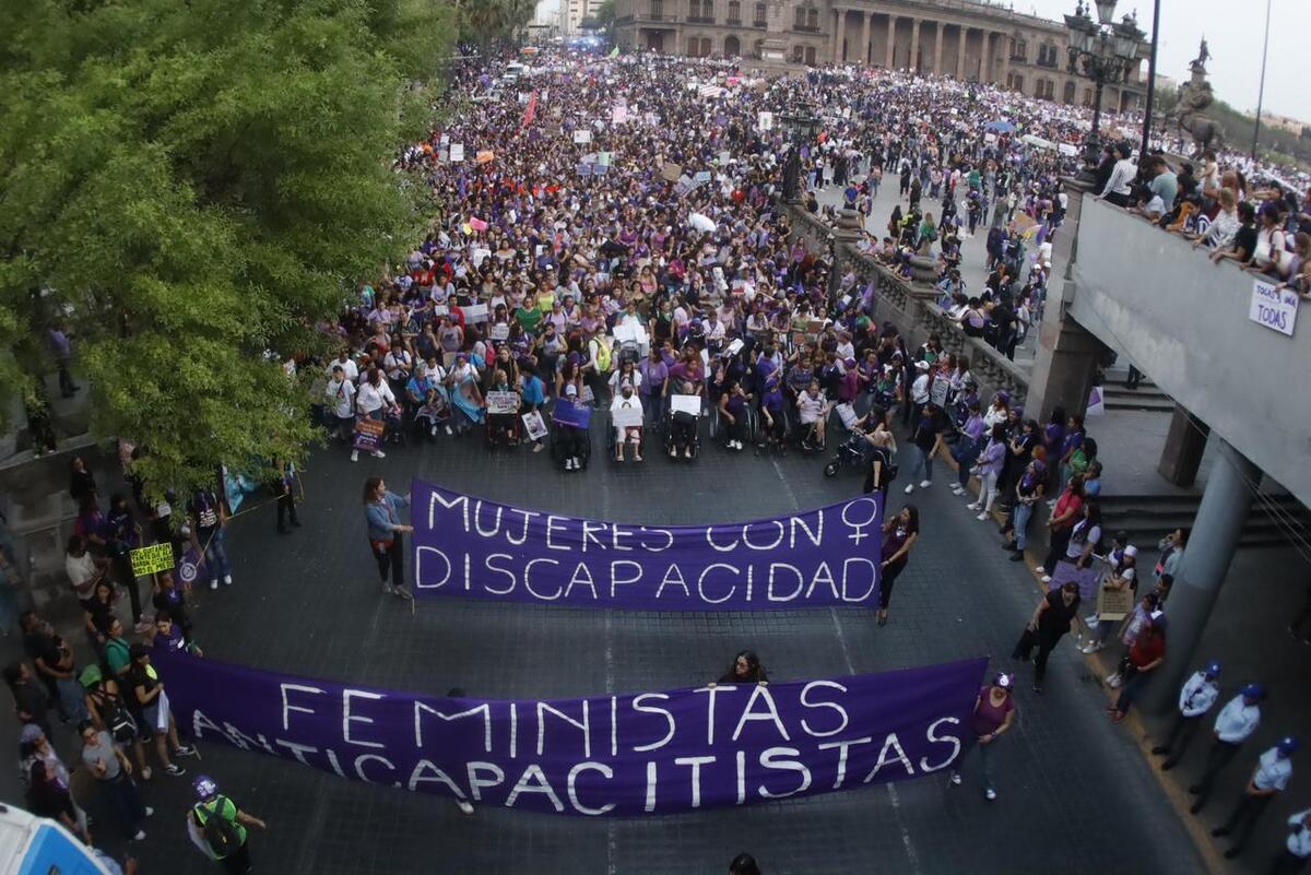 Un total de 16 personas fueron detenidas durante la marcha del pasado 8 de marzo. | Jorge López