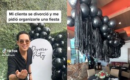 La fiesta cuenta con diversas actividades, como lanzar dardos a un cartón con la figura de un novio.