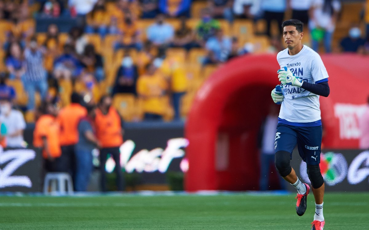 Esteban Andrada, arquero de Rayados / CORTESÍA: @Mexsport
