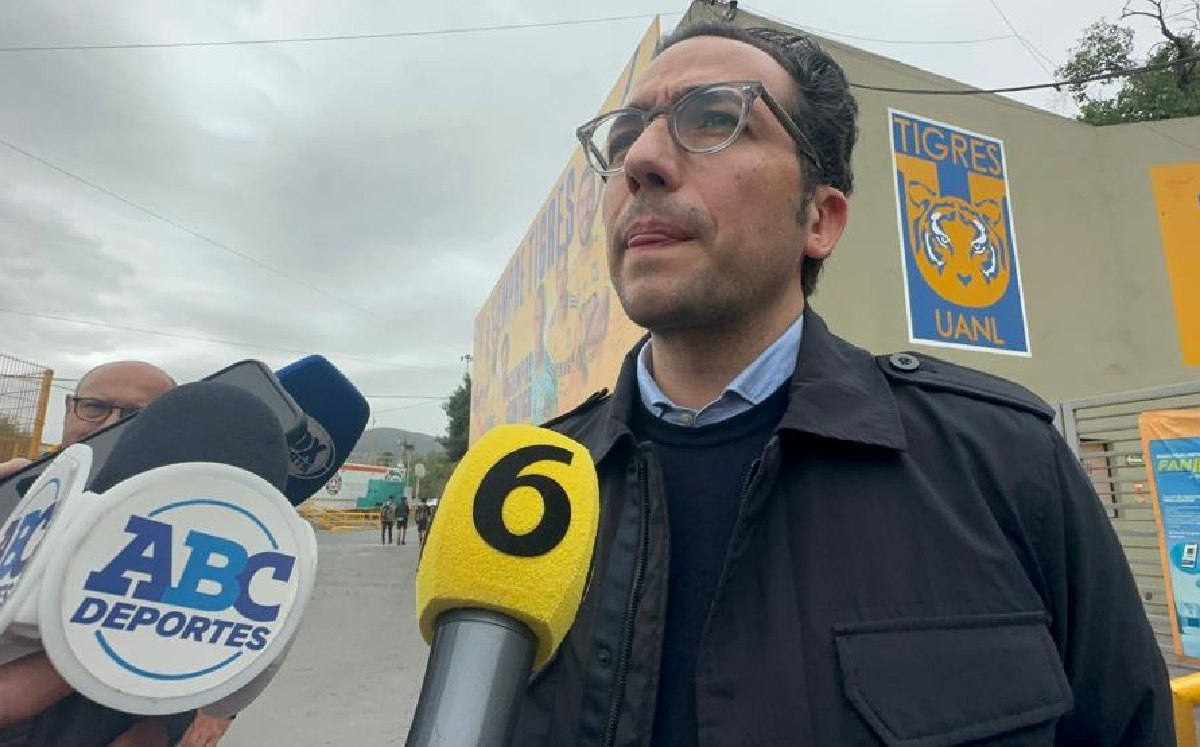 Mauricio Culebro, presidente de Tigres / CORTESÍA: @betofloresRG690
