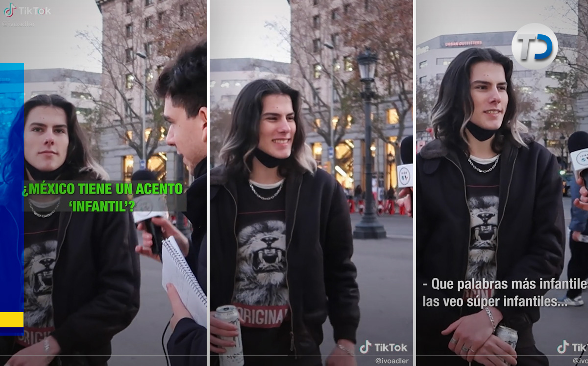 Joven español critica la manera de hablar de los mexicanos./ Oscar Avila
