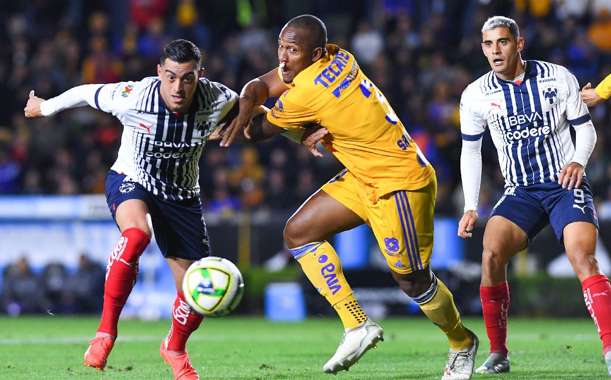 Rogelio Funes Mori, delantero de Rayados / CORTESÍA: @Mexsport