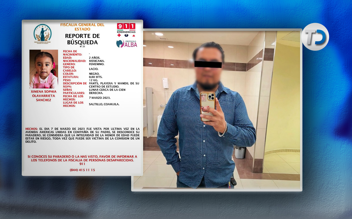 Continúa búsqueda de la menor Ximena Sophia, madre pide mayor rapidez en las investigaciones./ Margarita Salmorán