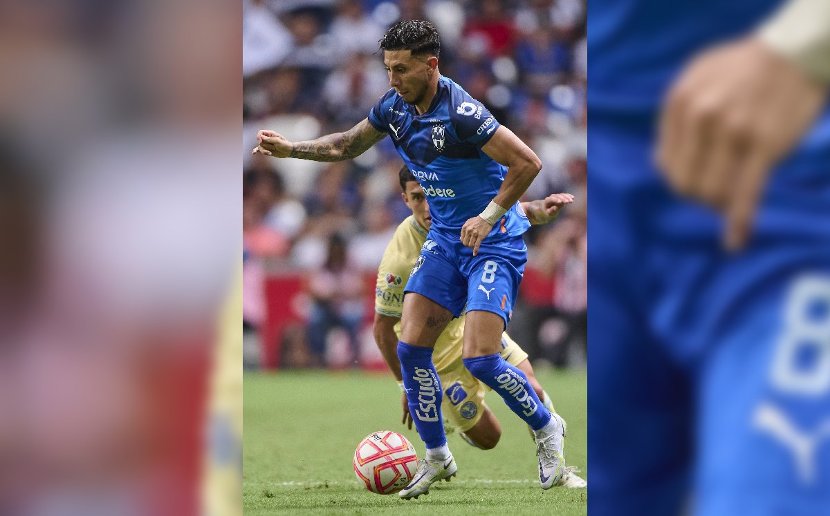 Joao Rojas, jugador de Rayados / CORTESÍA: @Mexsport