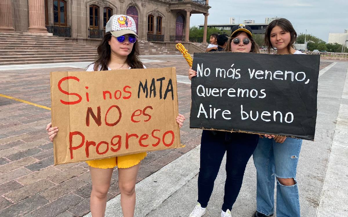 Marcha por aire limpio en Nuevo León | Kevin Recio