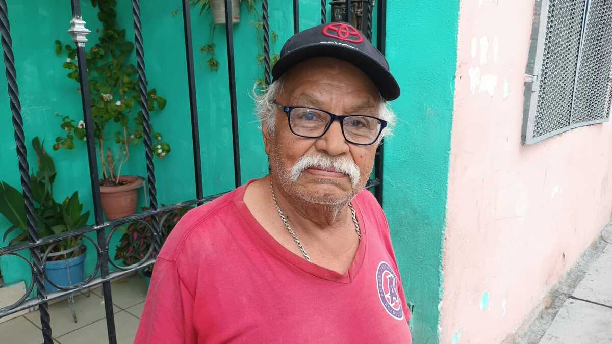 Don Alberto ha sido habitante del sector desde su fundación. | Fabricio Gallegos