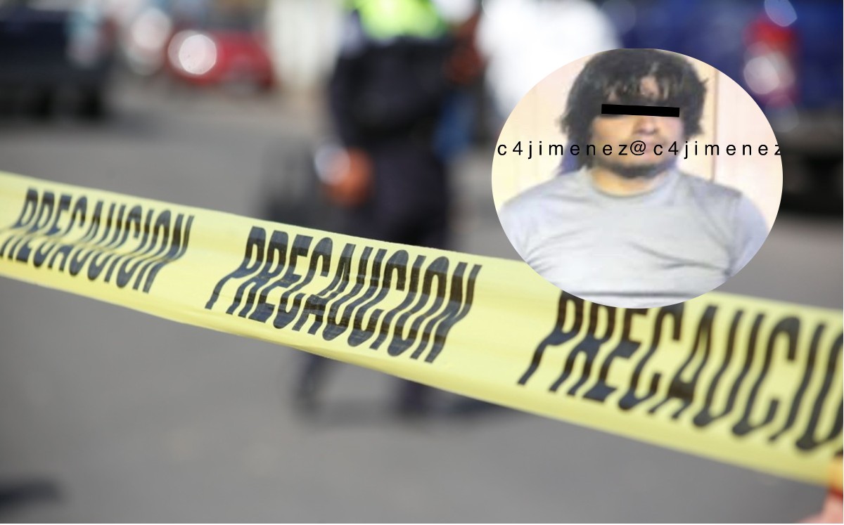 El hombre presuntamente golpeó y mató a su madre / Twitter: @c4jimenez.