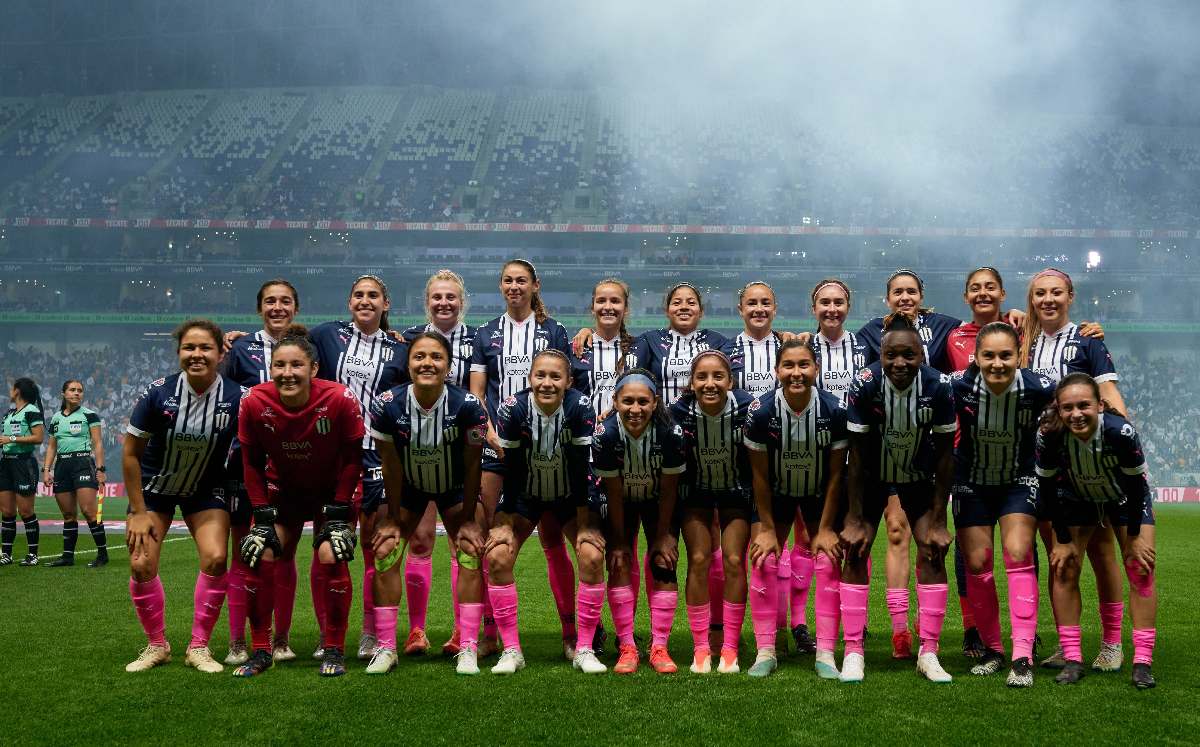 Rayadas, líderes de la Liga MX Femenil / CORTESÍA: @Mexsport