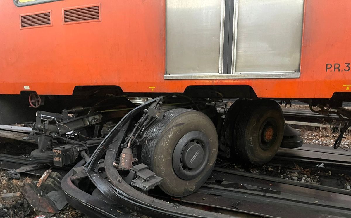 Tren de L3 del Metro CdMx / Twitter