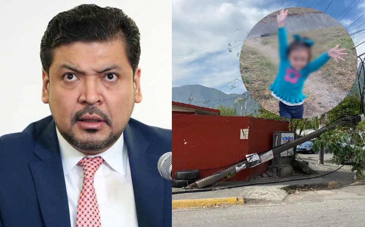 Vicefiscal tomará caso de Keily, niña que le cayó poste encima en Guadalupe | Especial