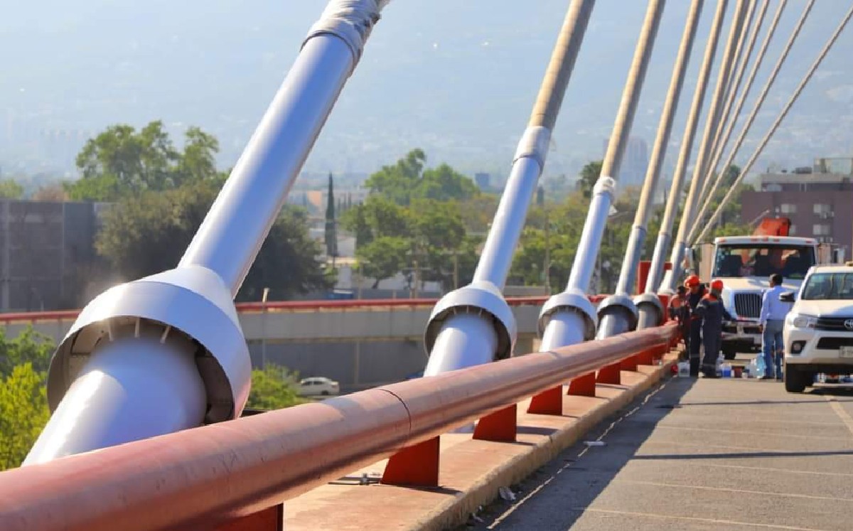 Cerrarán puente atirantado obras de rehabilitación en San Pedro | Especial