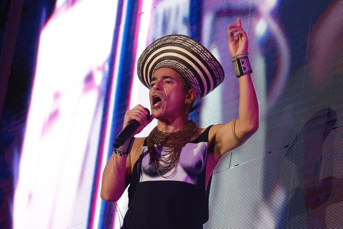 Rubén Albarrán, cantante de Cafe Tacvba. / Jorge López