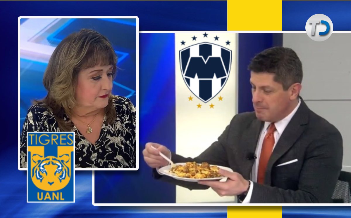 Luis Carlos le lleva desayuno a la Lic. María Julia / Especial