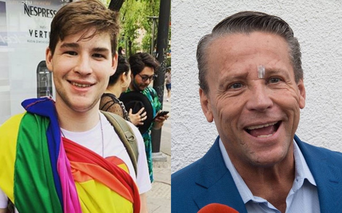 El joven concedió una entrevista en la que habló sobre la relación que tiene con su padre