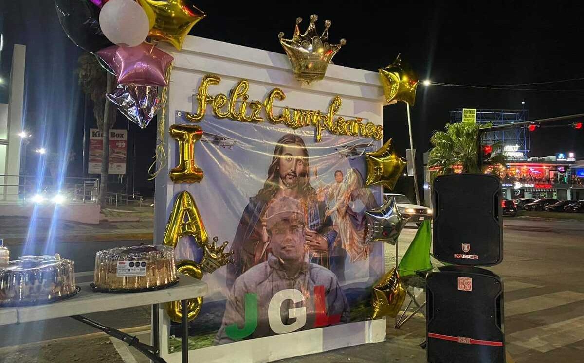 Festejan cumpleaños de Joaquín El Chapo Guzmán en Sinaloa