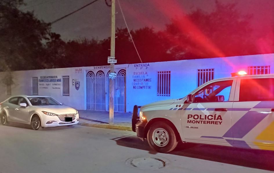 Los implicados intentaban ingresar a la Primaria Francisco Javier Mina. | Cortesía