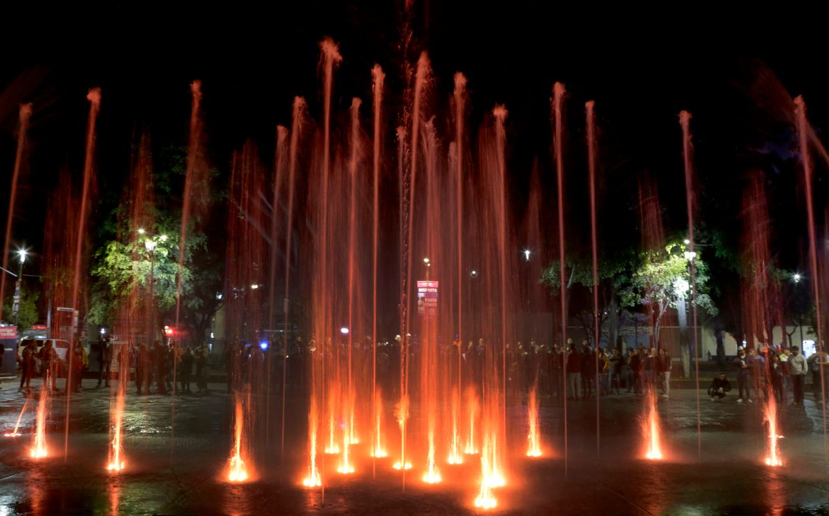 Fuente danzarina del Paseo Bravo | Agencia Enfoque