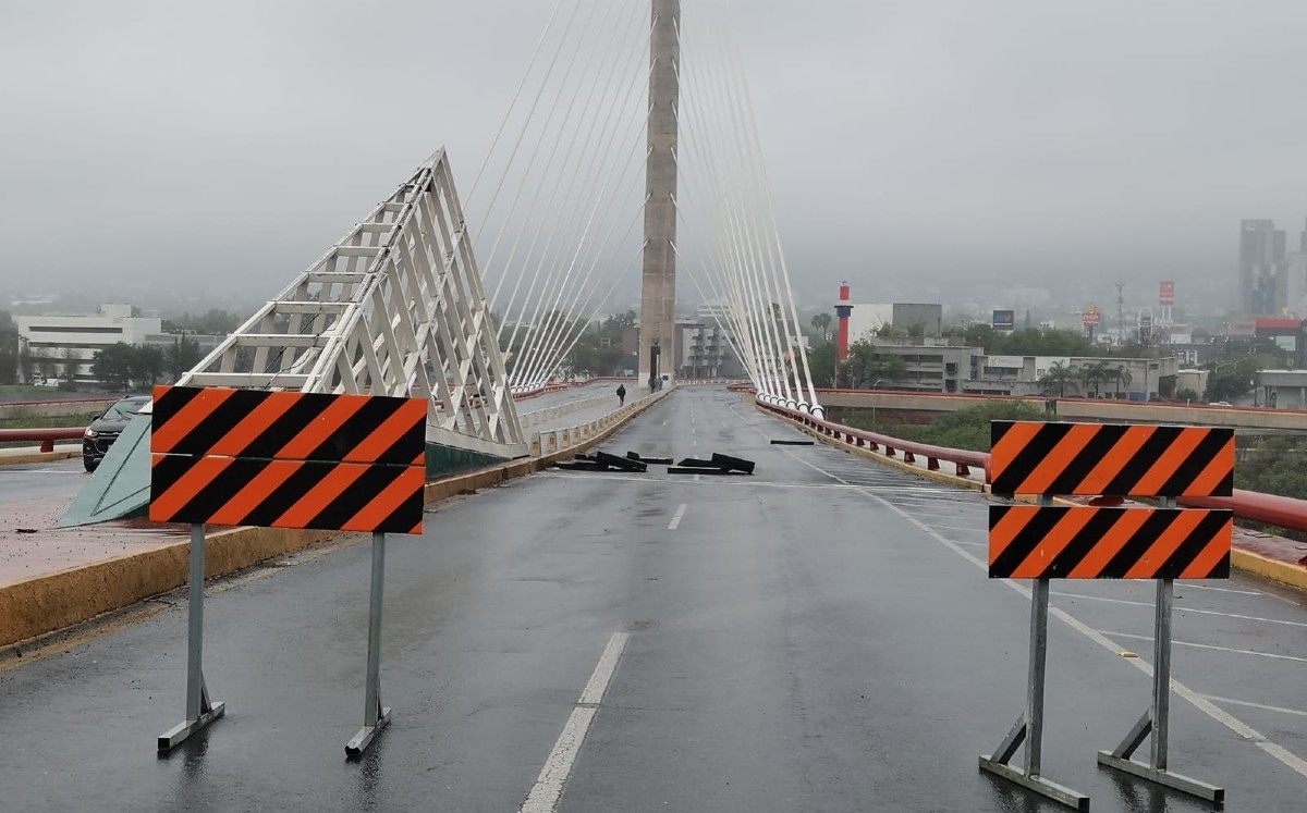 Trabajos de reparación en Puente Atirantado se retrasan por lluvias. | Alexandra Amao