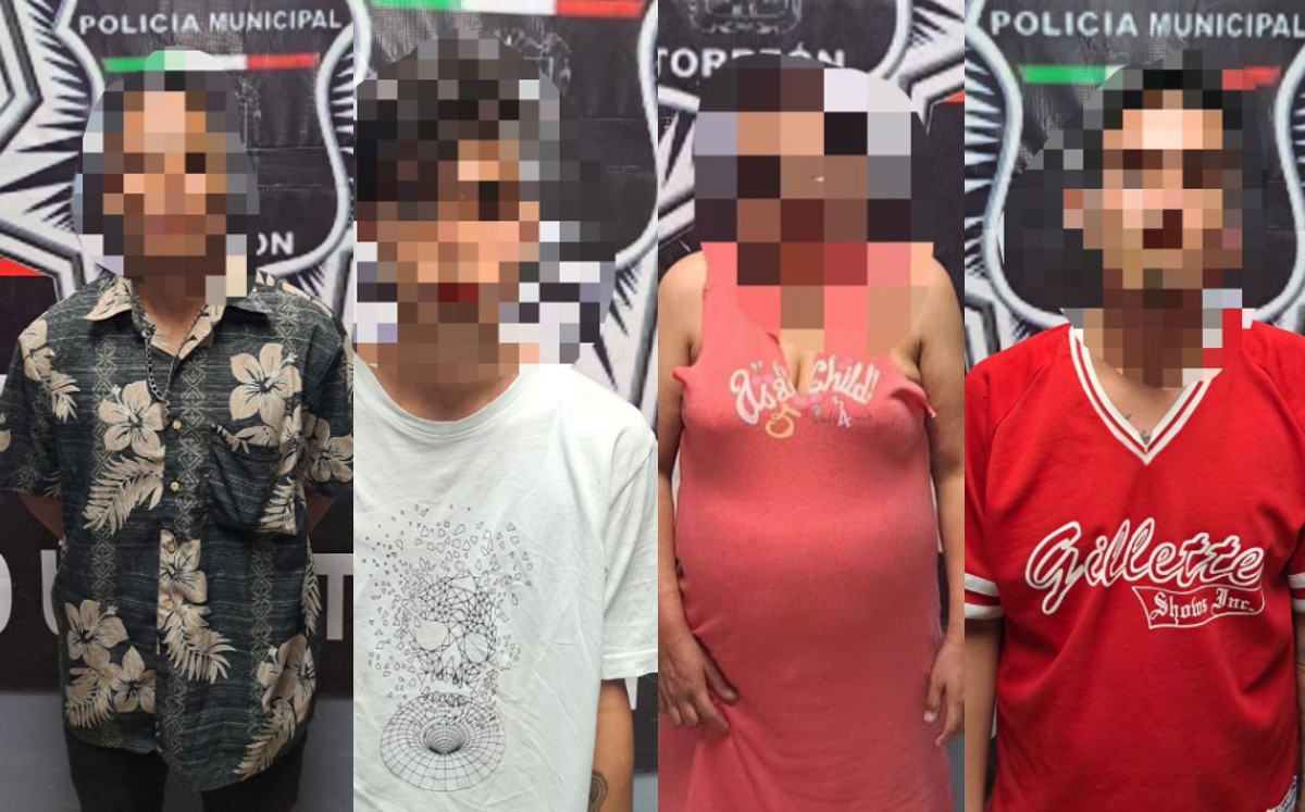 Detienen a cinco personas por golpear a policías en Torreón