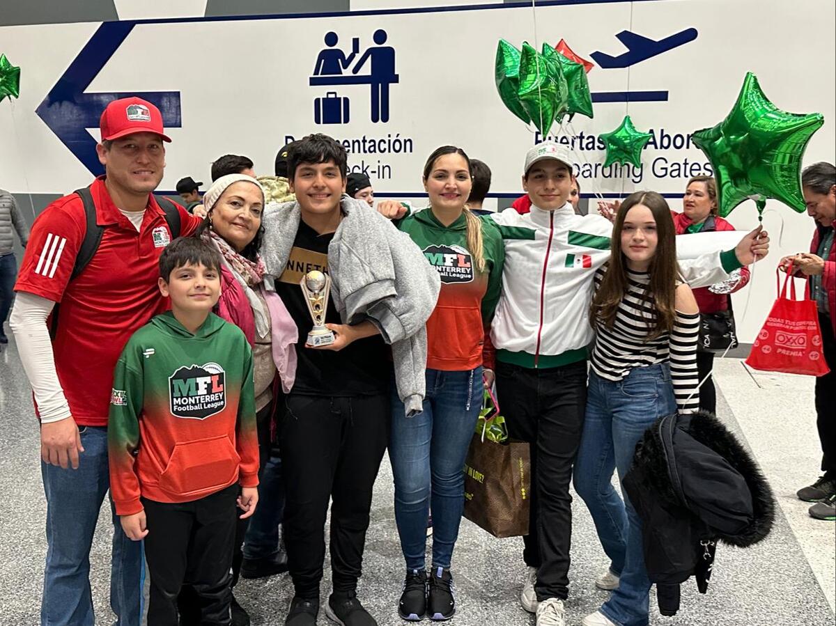 La selección sub-16 de la Monterrey Football League