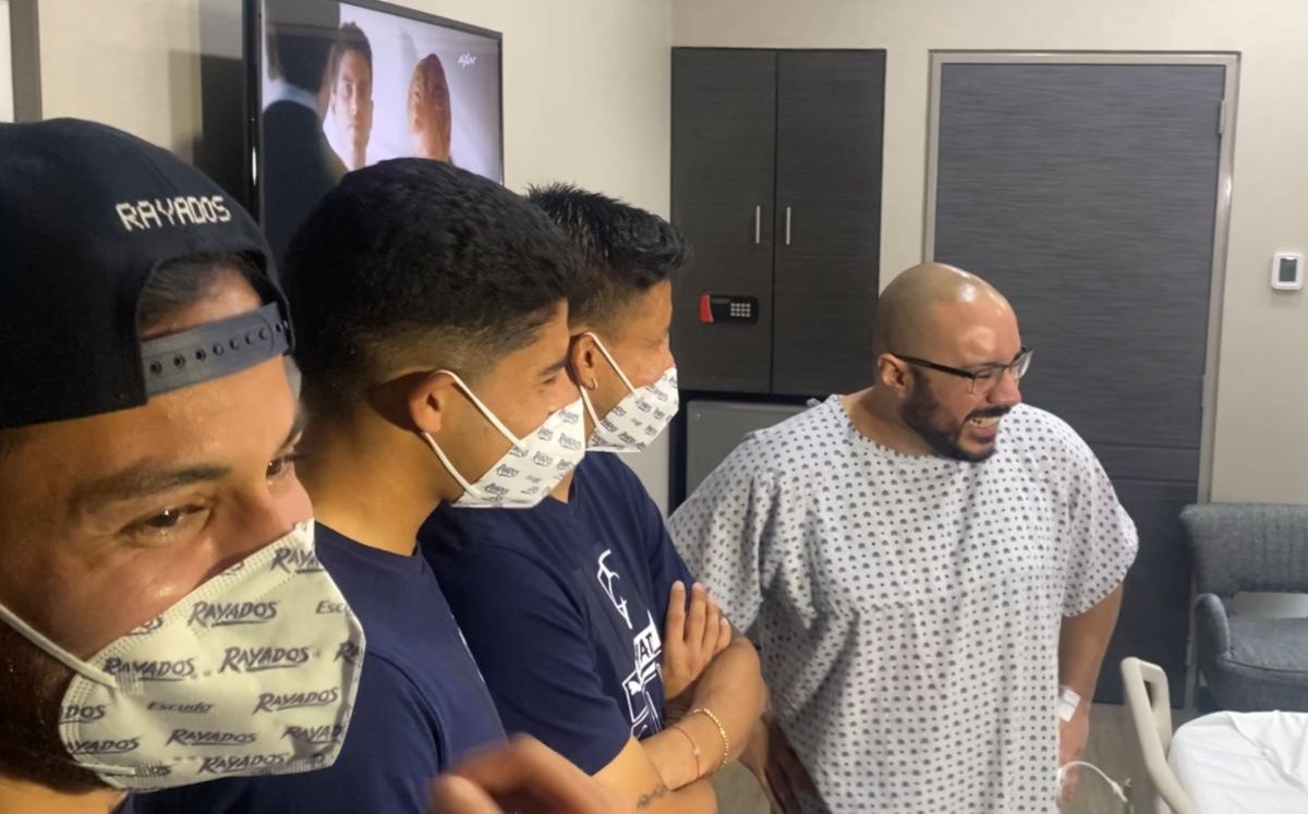 Rayados reparte alegrías en hospital