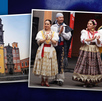 Celebración por el aniversario de Puebla en la zona de San Francisco.