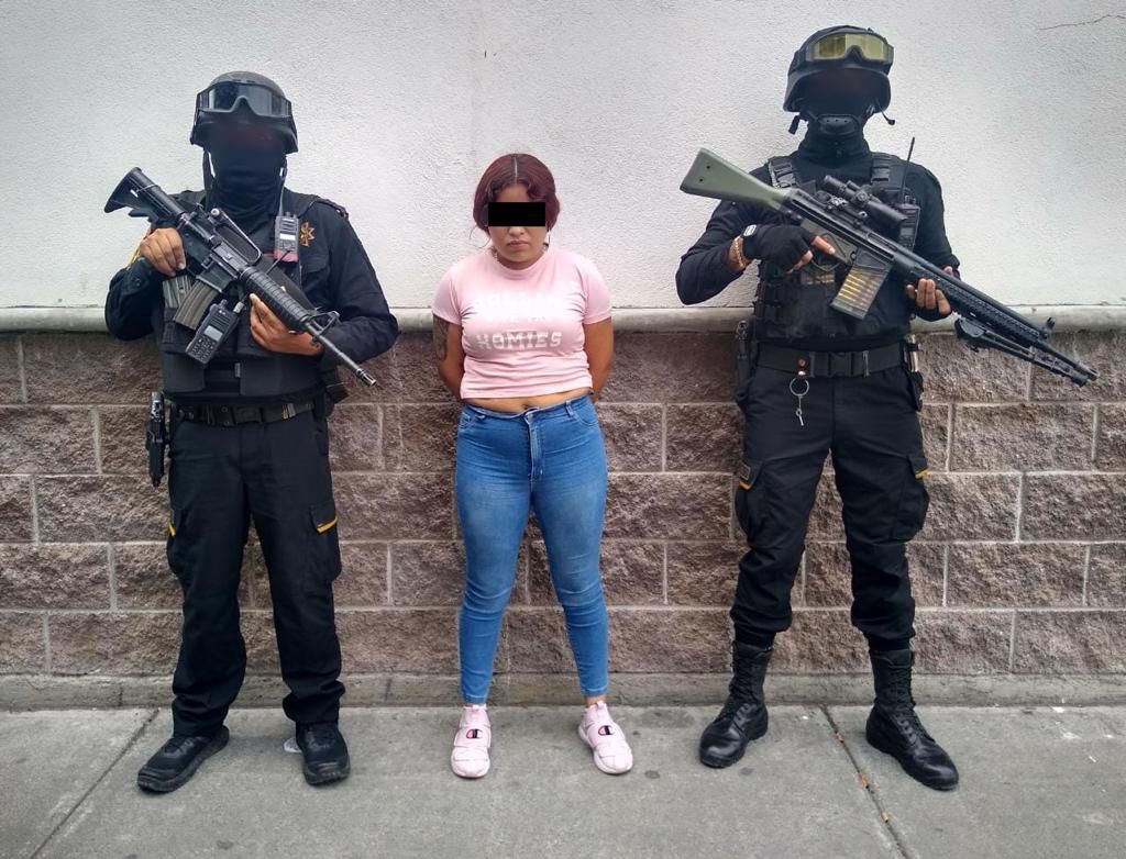 La mujer contaba con drogas entre sus pertenencias. / Especial