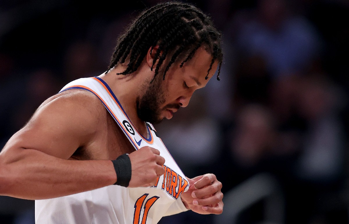 Jalen Brunson jugador de los Knicks / @nbamex