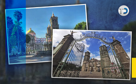 Aspectos del Zócalo de Puebla