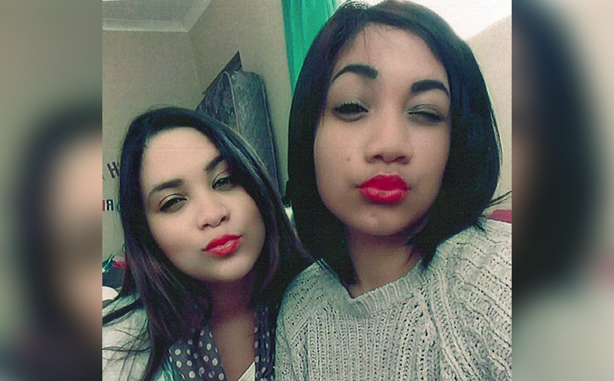 Michelle y Cassidy se dieron cuenta que eran hermanas por una selfie/ BBC