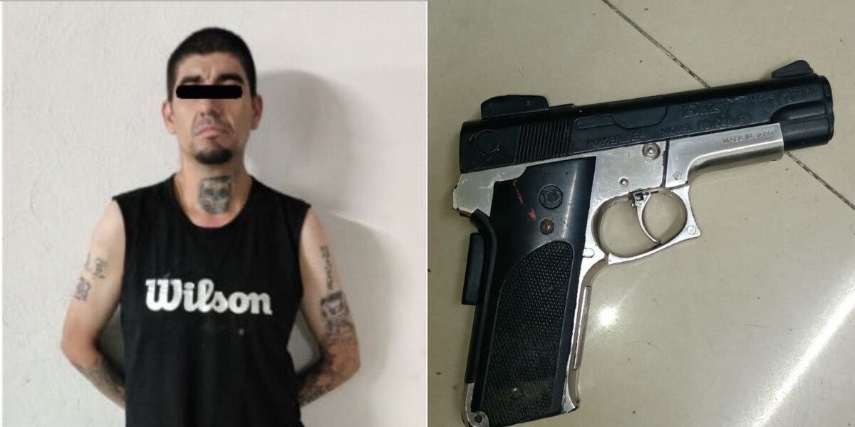 Detienen a hombre en Santa Catarina / Especial