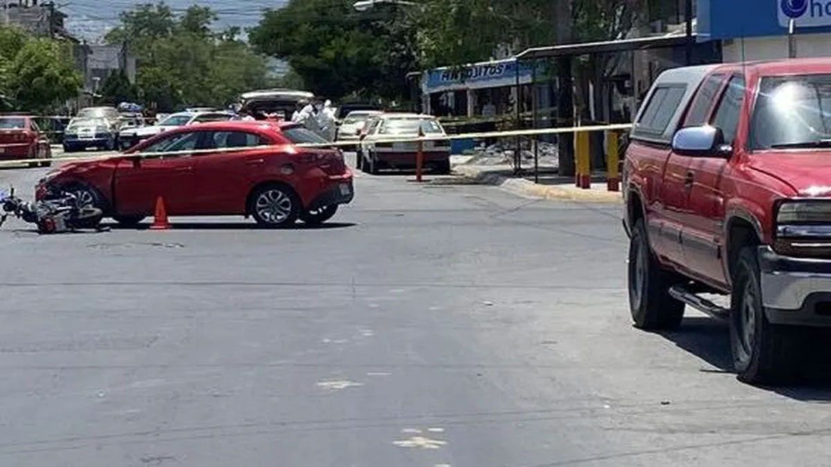 Muere motociclista tras choque de crucero con auto en Monterrey ...
