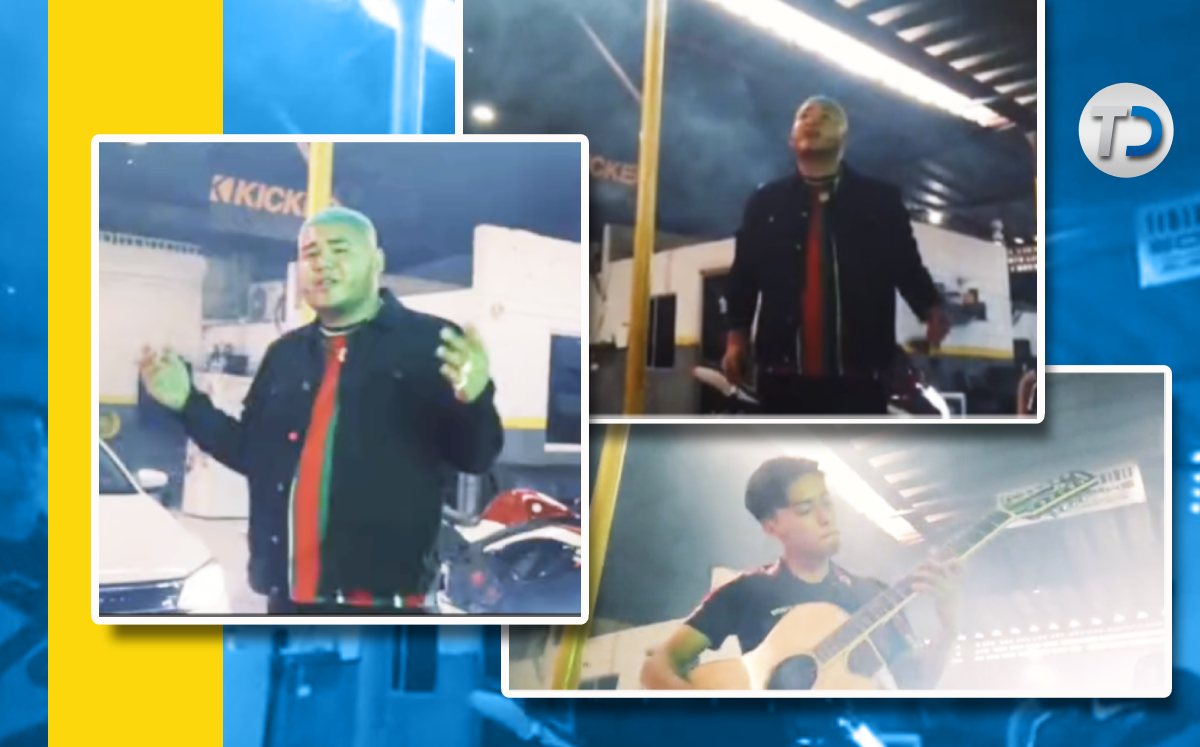 El protagonista del video que ha circulado en redes se hace llamar Jymba.