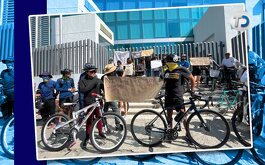 Ciclistas exigen justicia por la muerte de Agustín Medina