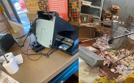 Empleado destroza restaurante por no recibir pago durante un mes | Video