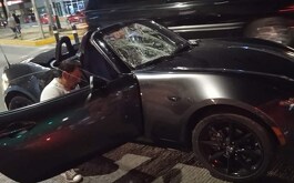 Accidente vial en Puebla