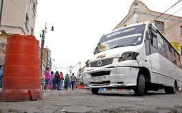 Transporte público en Puebla