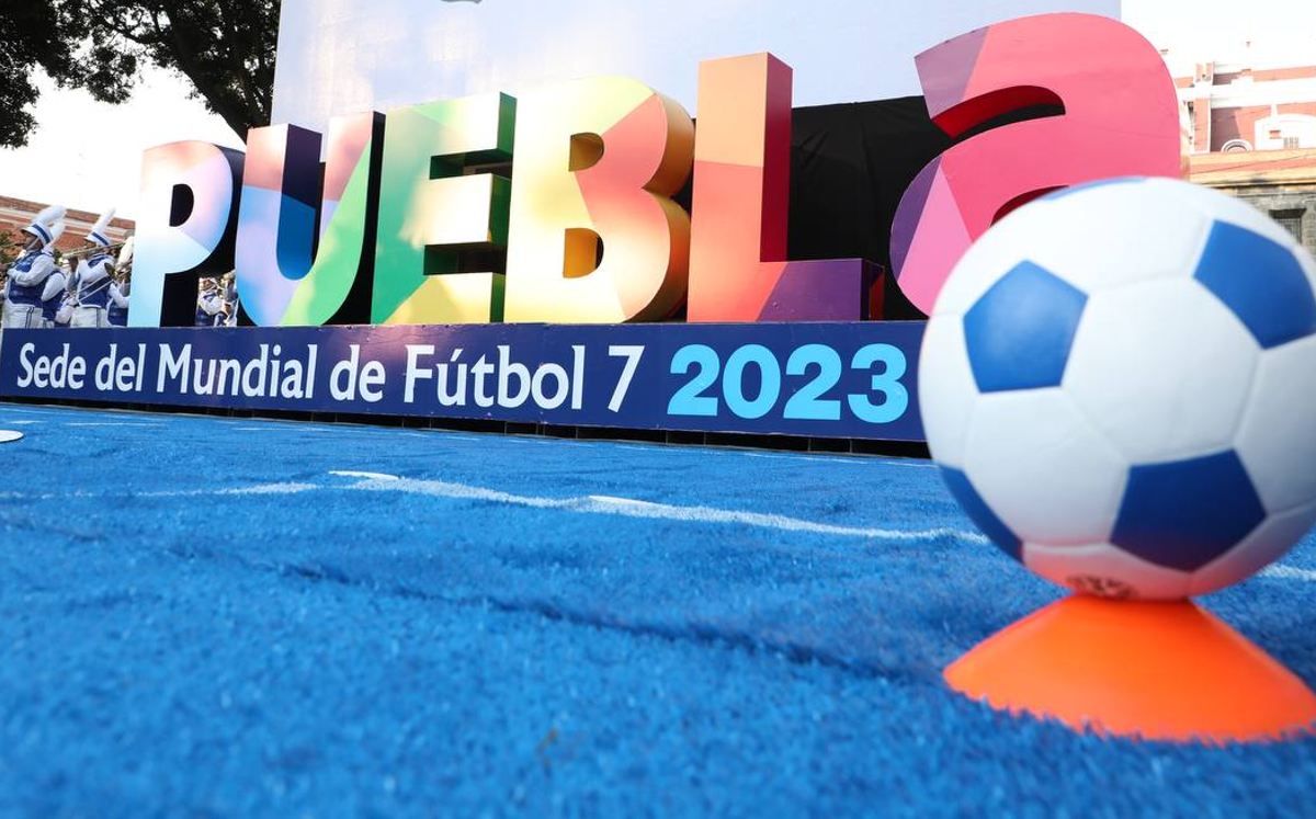 Puebla presenta la imagen oficial para el Mundial de Futbol 7