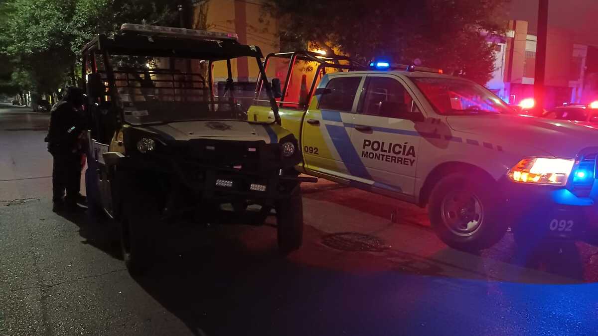 Patrulla tipo razer de la Policía de Monterrey. | Israel Santacruz