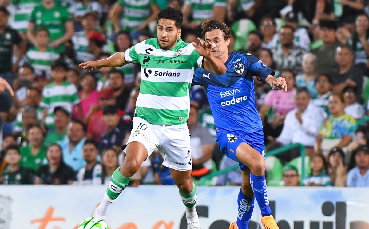 Santos Laguna y Rayados empatan a cero en el TSM | Foto: Mexsport