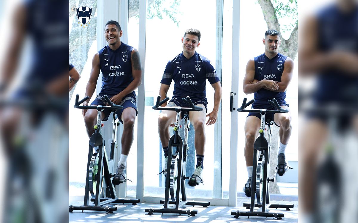 Rayados entrenamiento / CORTESÍA: @Rayados
