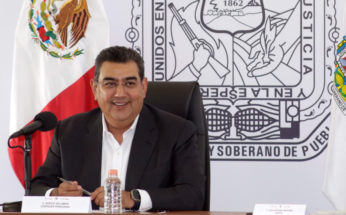 Sergio Salomón Céspedes Peregrina, gobernador de Puebla / Agencia Enfoque / Archivo