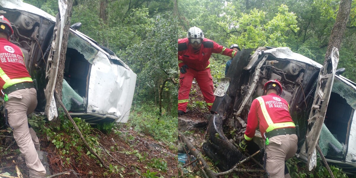 Accidente carretero en Allende, Nuevo León / Especial