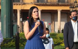 Alejandra Gutiérrez, alcaldesa de León