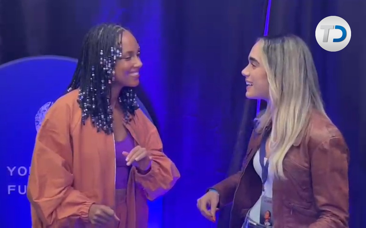 Alicia Keys cumple sueño a fan en Monterrey. | Uriel Reyna