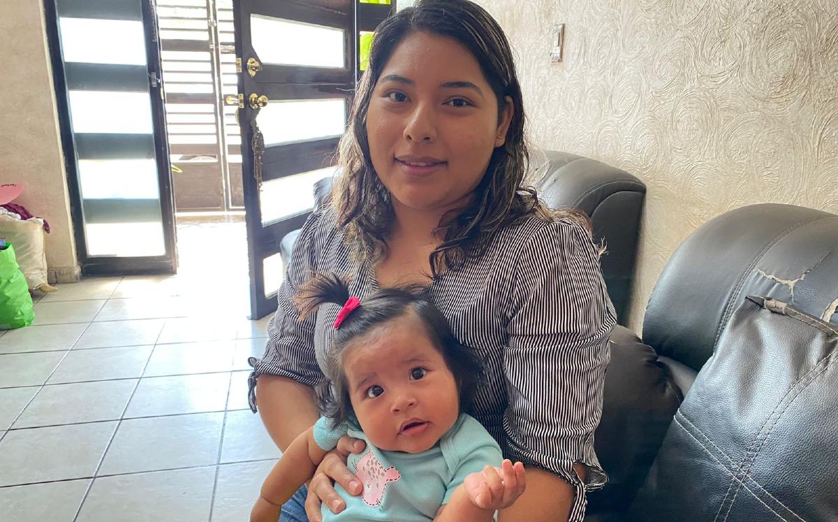 Bebé necesita cirugía de más de 240 mil pesos en NL. | Pamela Villanueva
