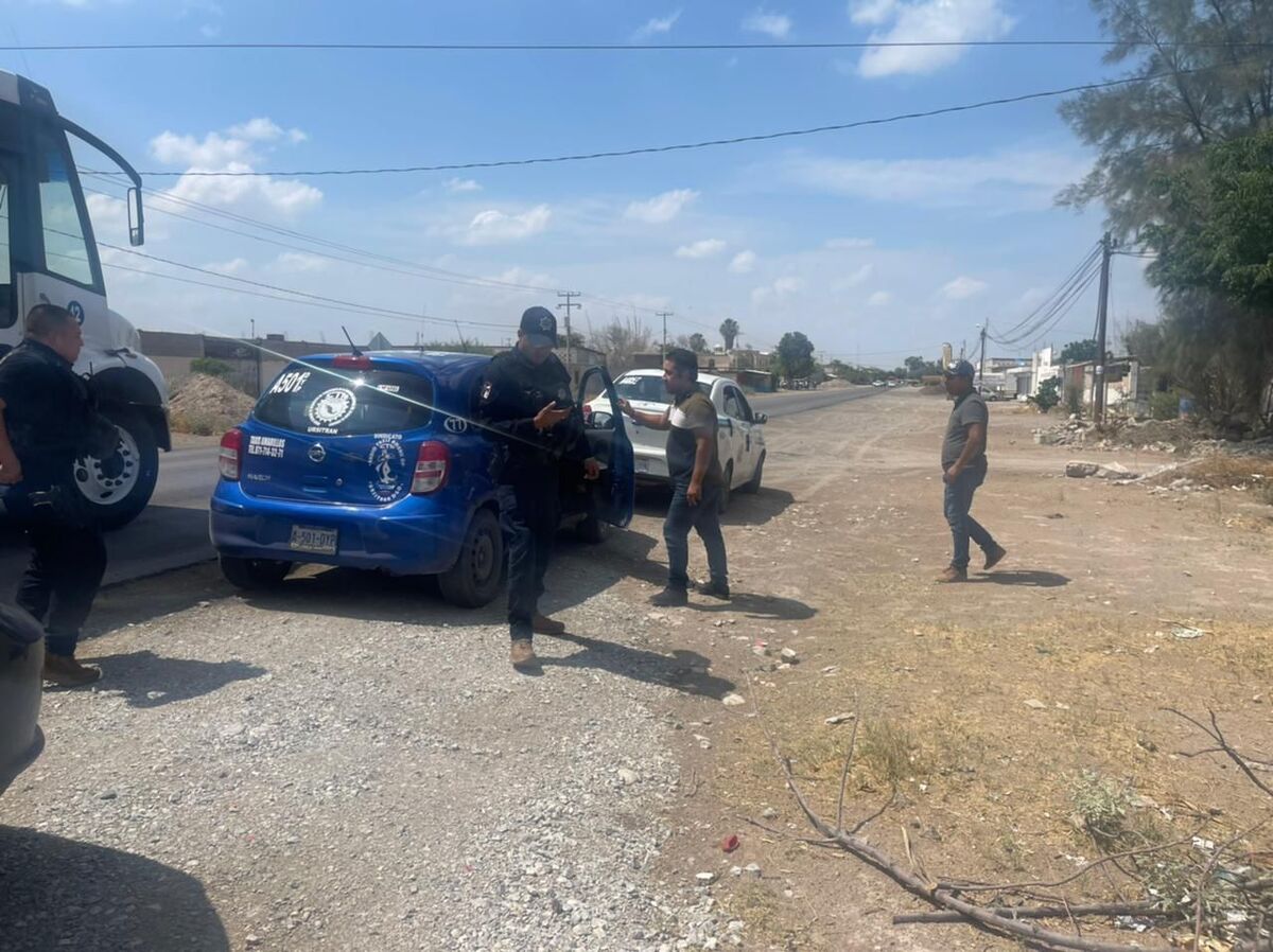 Santistas roban a taxista en Gómez Palacio