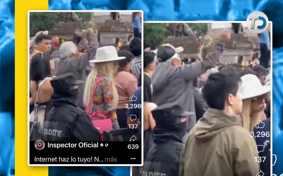 Los usuarios de redes sociales celebran el baile del hombres. / Cortesía