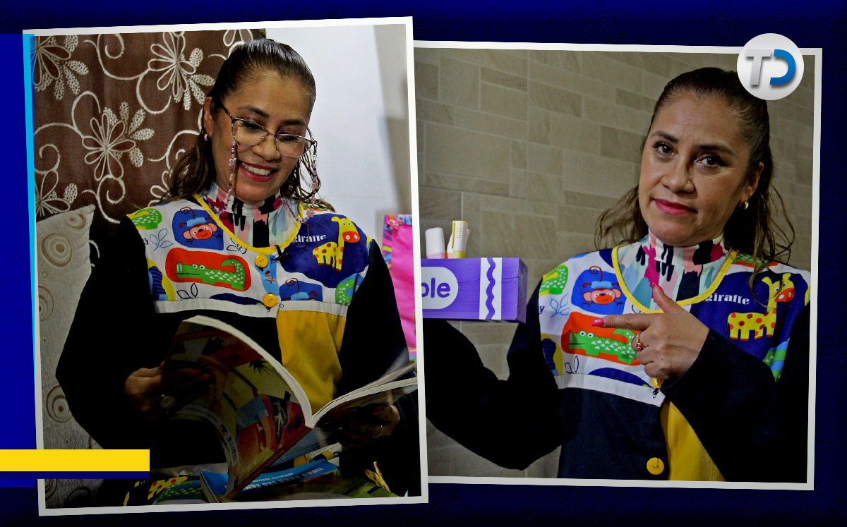 Violeta Mora: historia de la maestra poblana con 30 años de labor